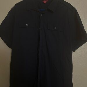 Guess Black Casual Button Down Shirt